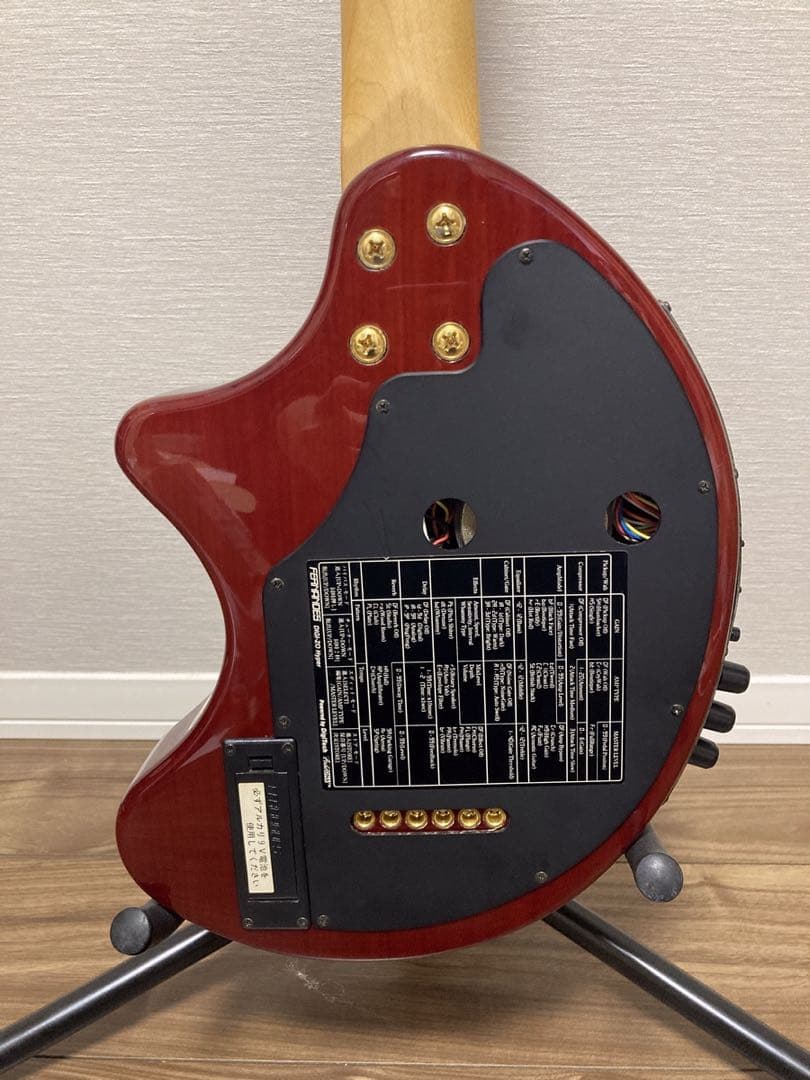 FERNANDES DIGI-ZO HYPER WR ZO-3 コンデンサ交換み