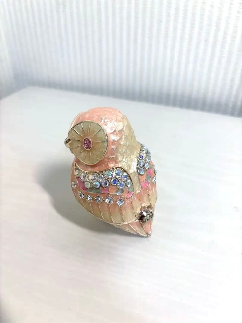 フクロウ型アクセサリーケース