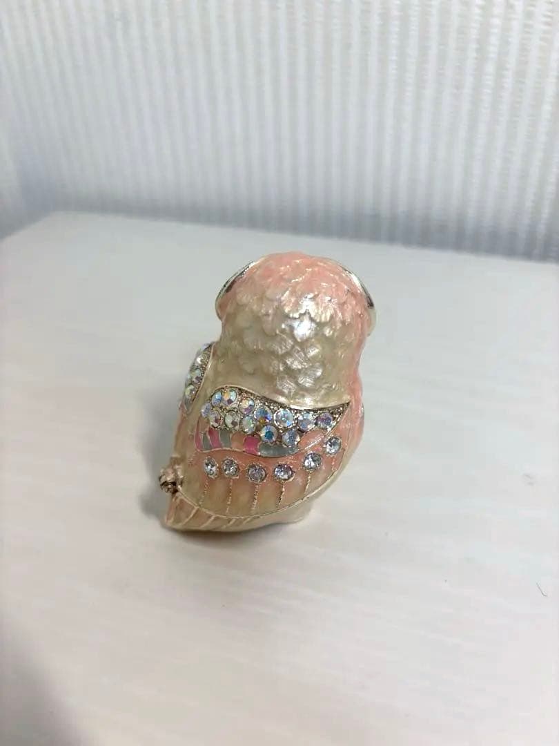 フクロウ型アクセサリーケース