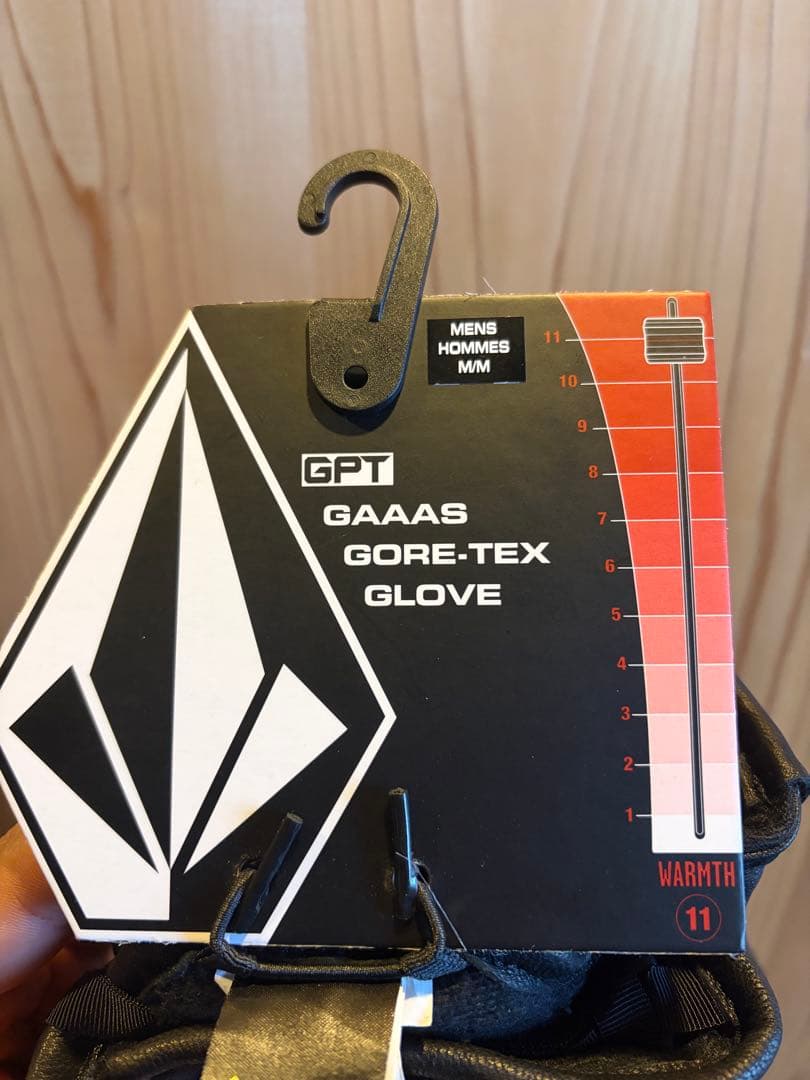 【平野歩夢】VOLCOM GORE-TEX レザーグローブ ブラック