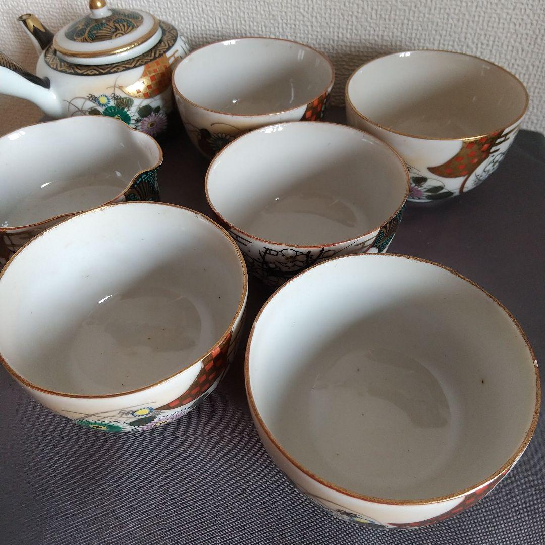 古物✴️煎茶道具✴️九谷焼器揃✴️6点セット