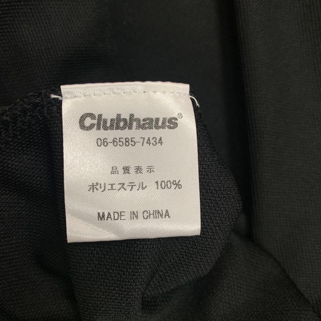 【美品】Club Haus ブラック ポロシャツゴルフウェア春夏男女兼用