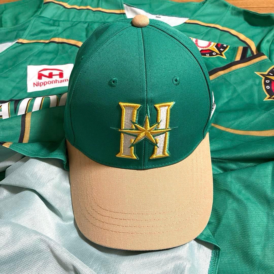 北海道日本ハムファイターズ　ユニフォーム　キャップ　前開き　まとめ売り