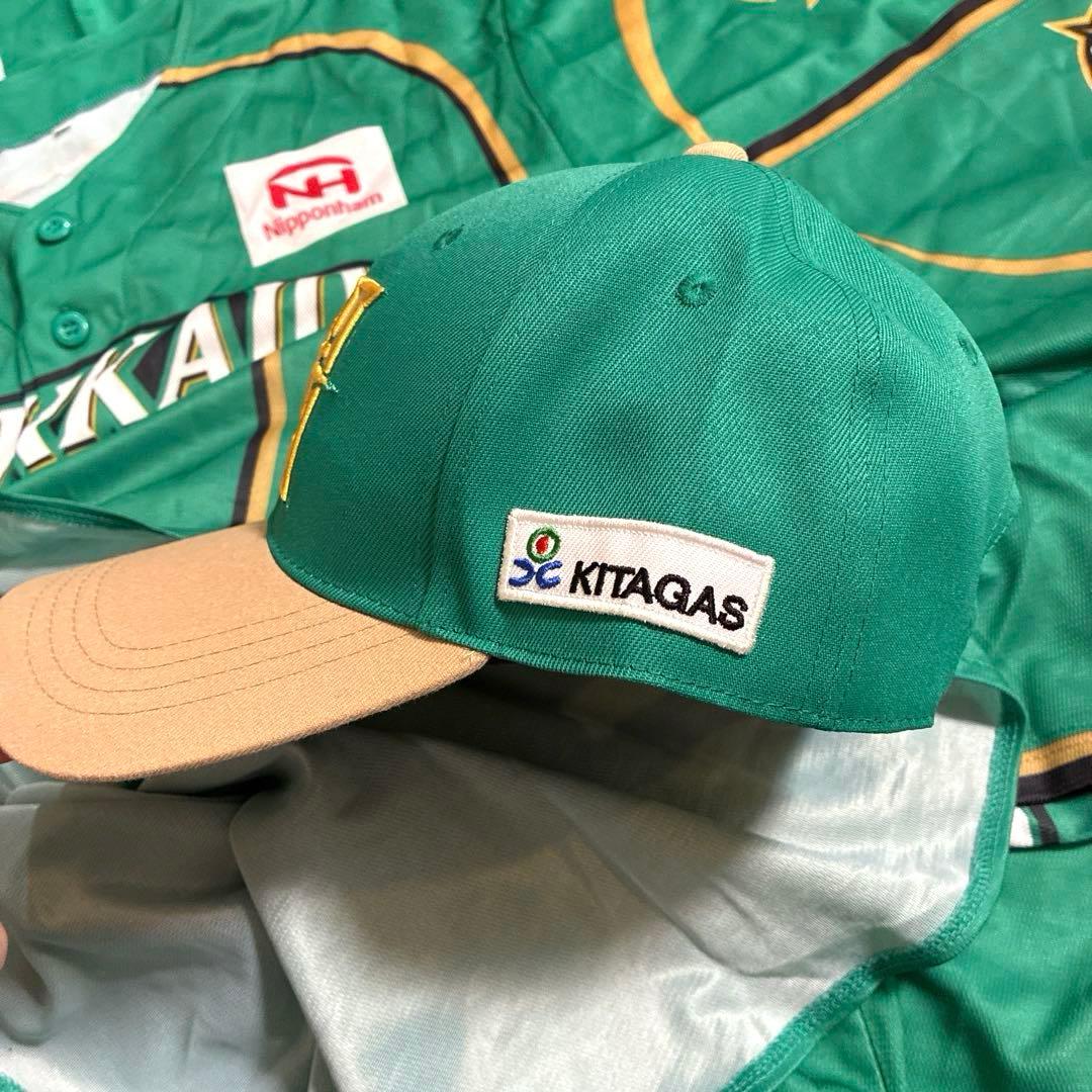 北海道日本ハムファイターズ　ユニフォーム　キャップ　前開き　まとめ売り