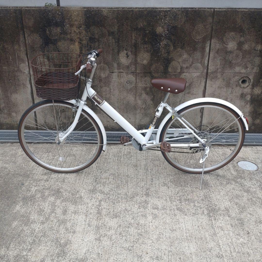 【愛知県豊橋市&田原市　直接引渡し限定】26インチ　シティサイクル ホワイト