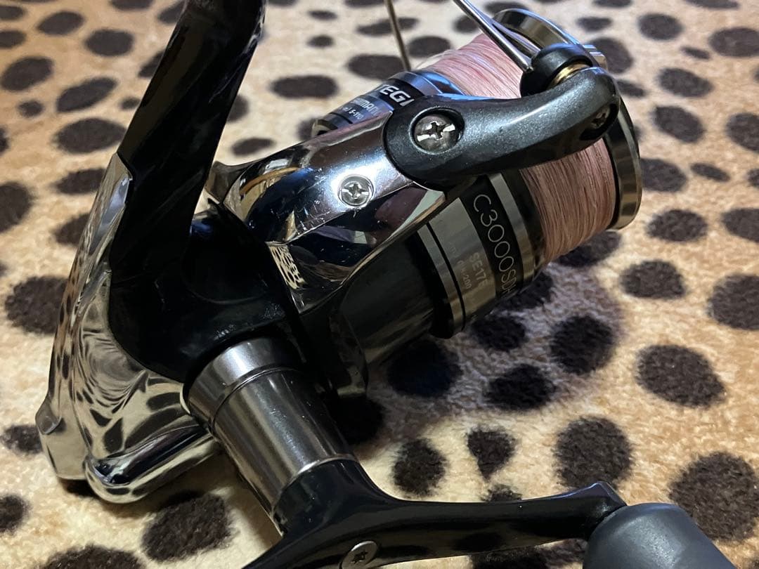 1 美品 シマノ純正 アルテグラ C3000SDH ダブルハンドル ライトゲーム