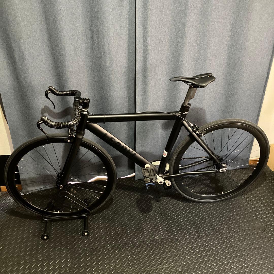 LEADER BIKE 725 black ピストバイク 黒 リーダー
