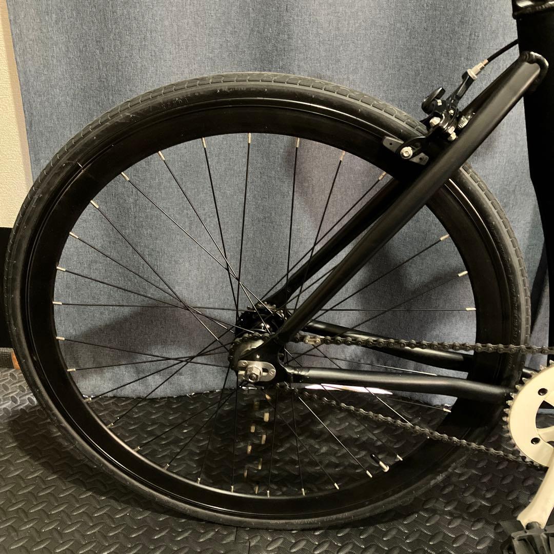 LEADER BIKE 725 black ピストバイク 黒 リーダー