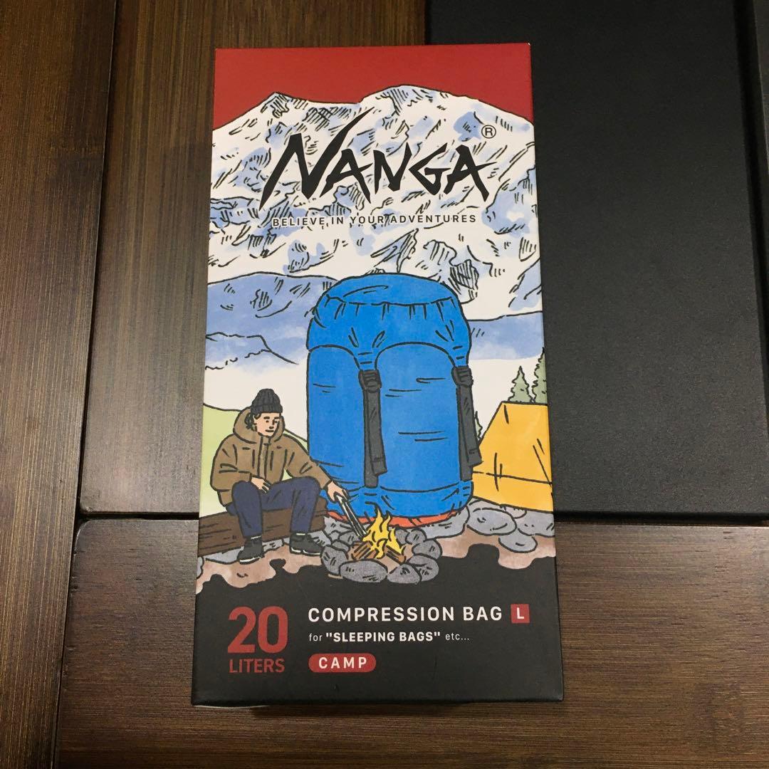 NANGA COMPRESSION BAG Lコンプレッションバッグ L