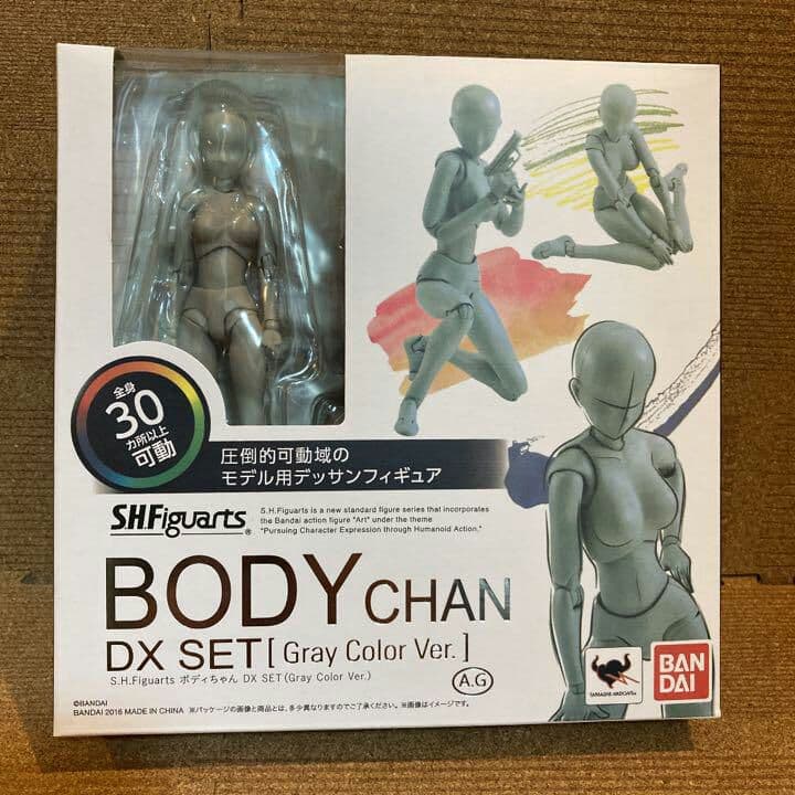 新品未開封S.H.フィギュアーツボディくんボディちゃんセット グレー