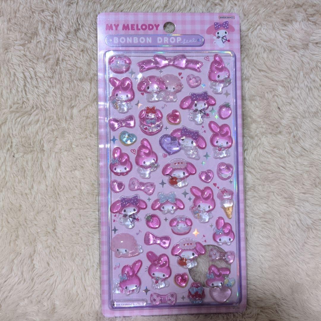 ボンボンドロップシール　サンリオ第2弾　6枚　正規品