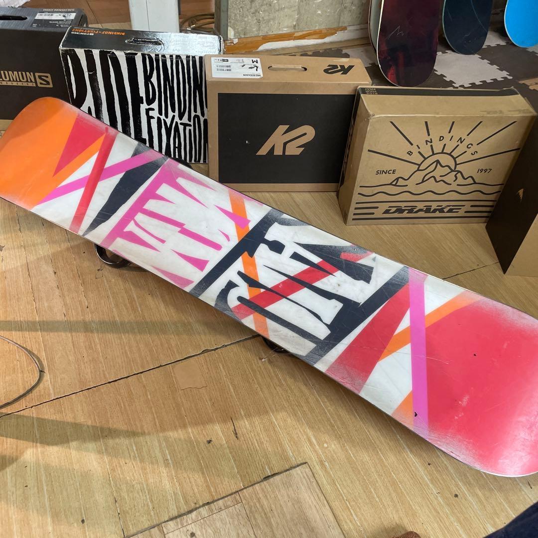 SALOMON×RIDE　サロモン　ライド　バイン付　スノーボードセット