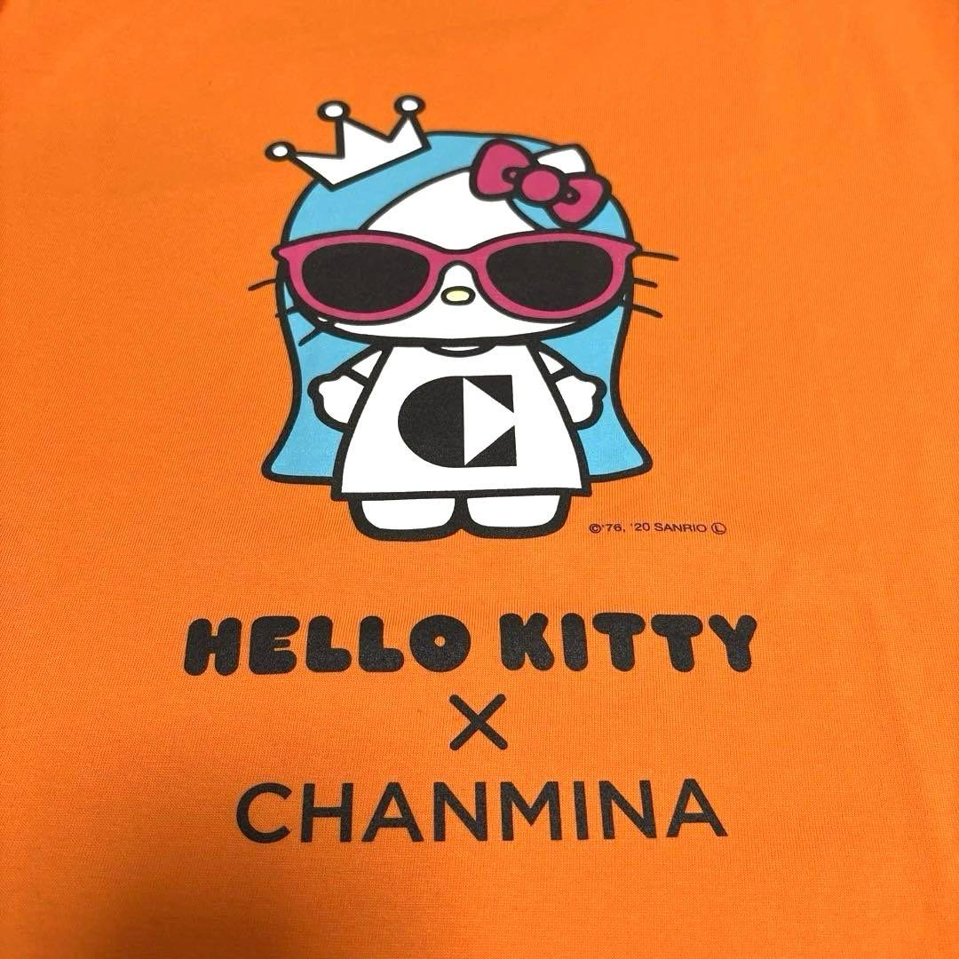 HELLO KITTY x CHANMINA コラボTシャツ XL オレンジ