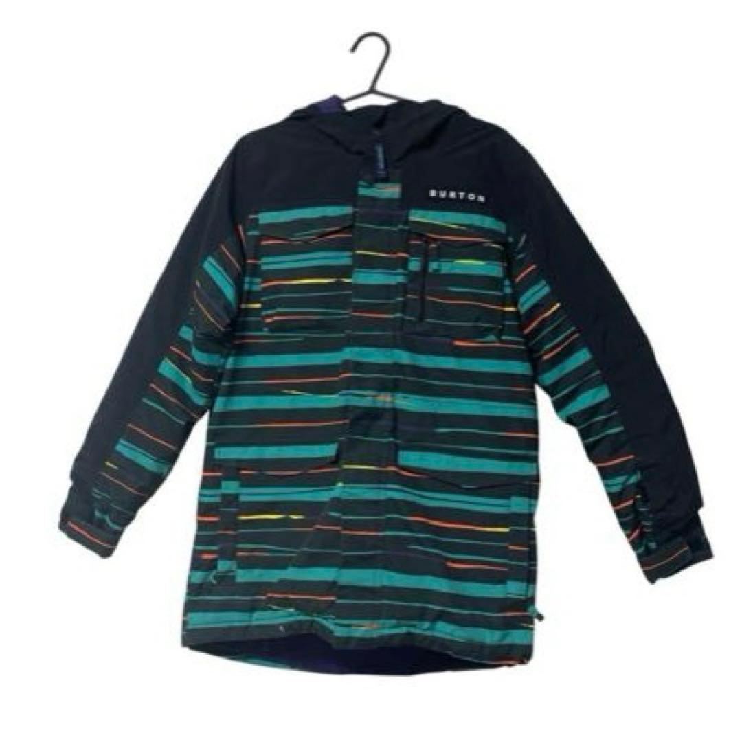 【美品】BURTON ストライプ スノーボードジャケット