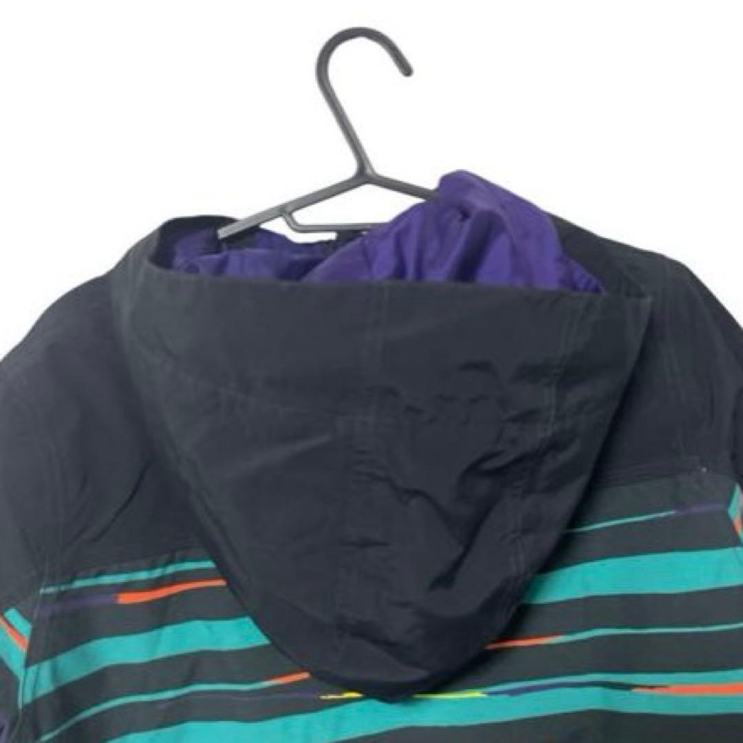 【美品】BURTON ストライプ スノーボードジャケット