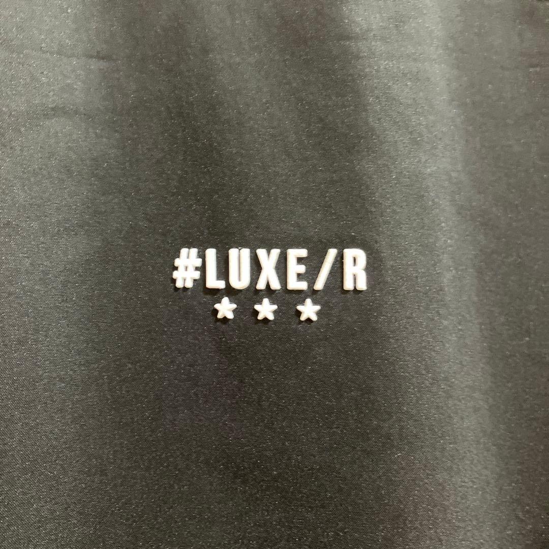 LUXE/R GOLF ストレッチ布帛長袖トレーナー