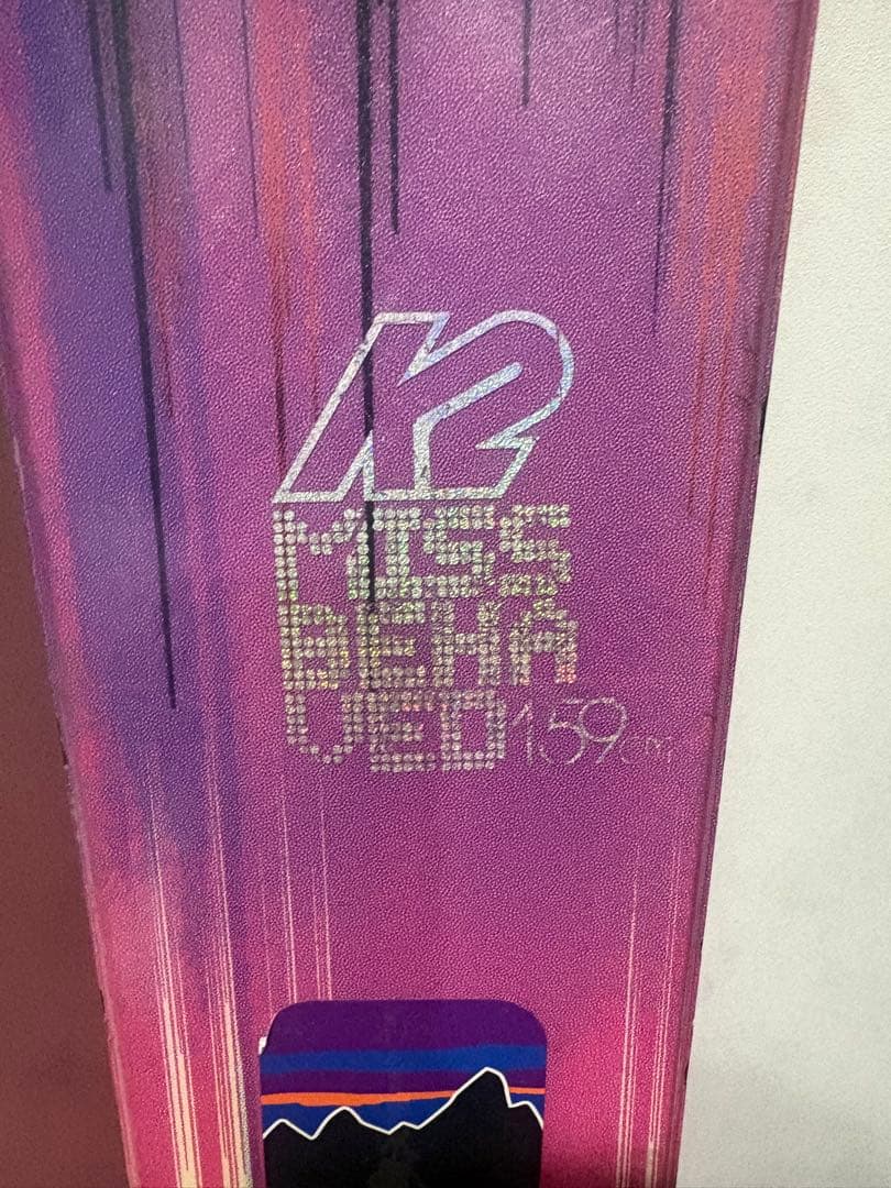 追記有りK2 MissBehaved 159cmビンディング付センター幅102
