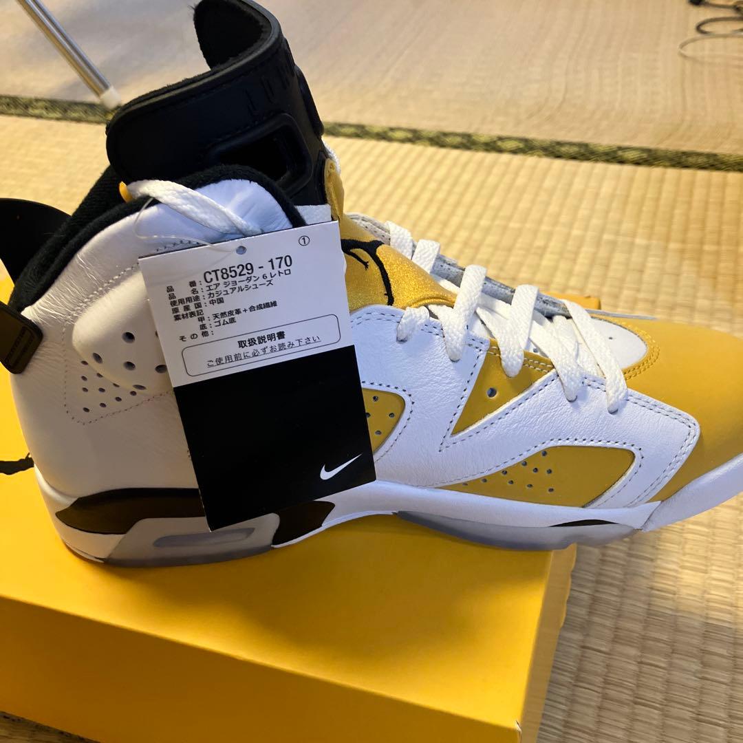Air Jordan 6 イエローオークル