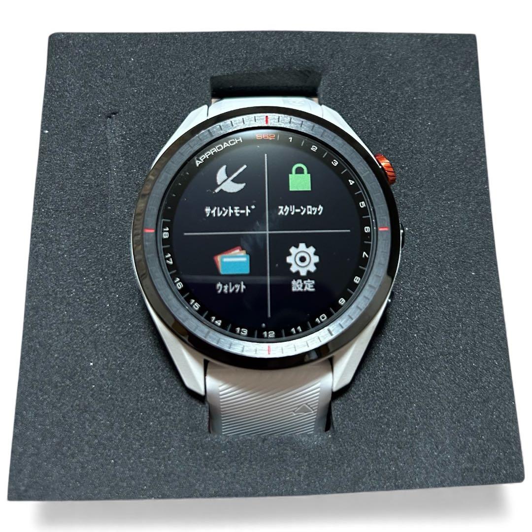 Garmin ガーミン Approach S62 ホワイト GPSゴルフウォッチ
