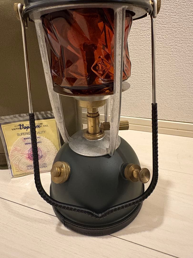Vapalux M320ランタン + イワタデンキ クラッシュアイス ホヤ