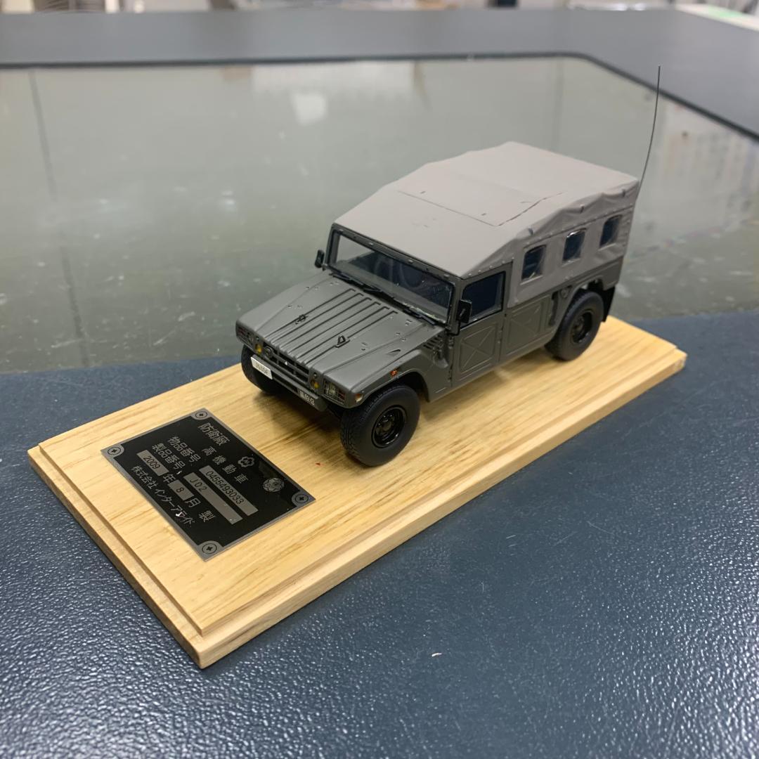 モノクローム JG02 1/43 陸上自衛隊 高機動車 2個セット ミニカー