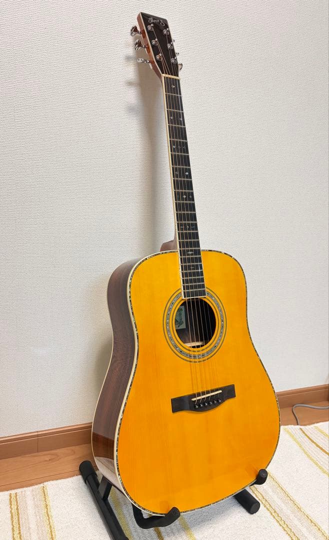 【新品】Three S W-460 スプルース単板 SUZUKI ソフトケース付