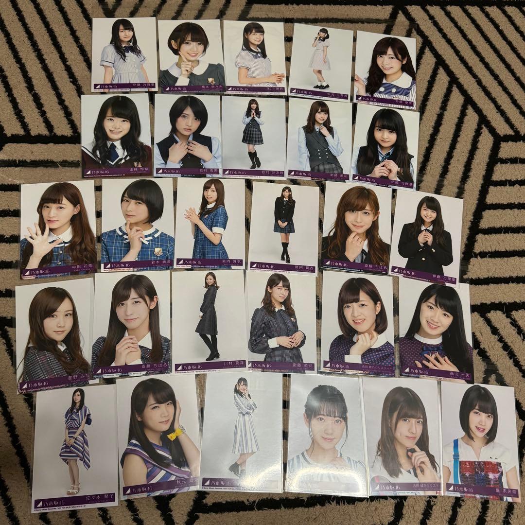乃木坂46 生写真 まとめ売り 111枚 橋本奈々未・西野七瀬・白石麻衣 含む