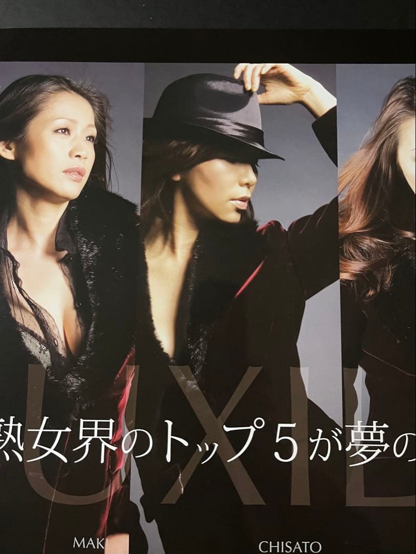 熟⭐︎ザイル 販促A2ポスター　風間ゆみ、友田真希、翔田千里、村上涼子、高坂保奈美