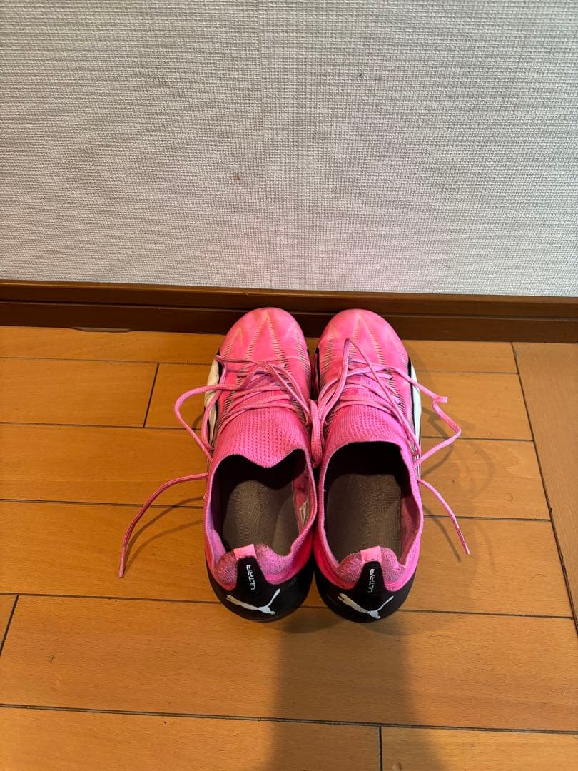 Puma ピンク サッカーシューズ スパイク　ウルトラ　FG/AG