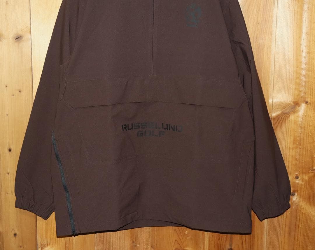 新品 ラッセルノ ゴルフ ハーフジップ プルオーバーブルゾン (6/XL) Ⓗ
