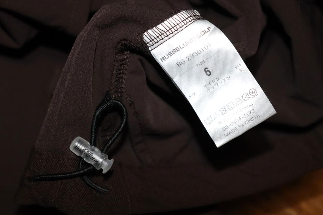 新品 ラッセルノ ゴルフ ハーフジップ プルオーバーブルゾン (6/XL) Ⓗ