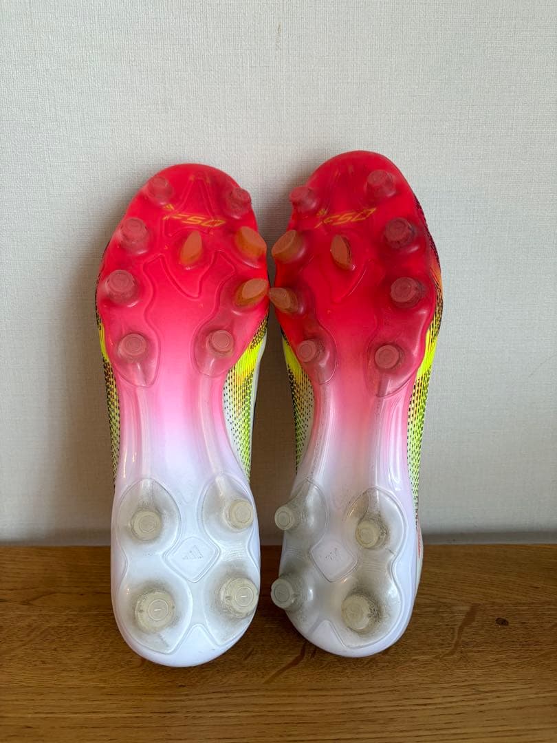 【adidas】F50 エリートHG/AGジャパン24.5cm サッカースパイク
