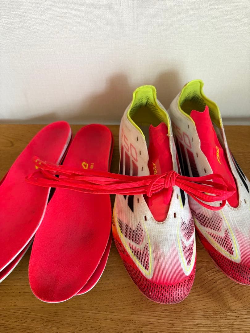 【adidas】F50 エリートHG/AGジャパン24.5cm サッカースパイク