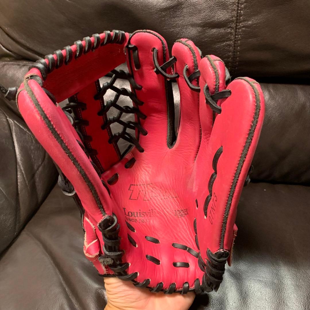 ルイスビルスラッガー　TPX ピンク 外野グローブ