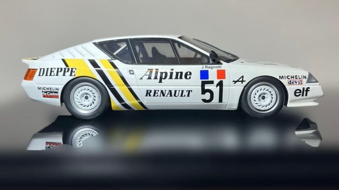 レア❗️ミニカー 1/18 オットモビル ルノー アルピーヌGTAヨーロッパカップ