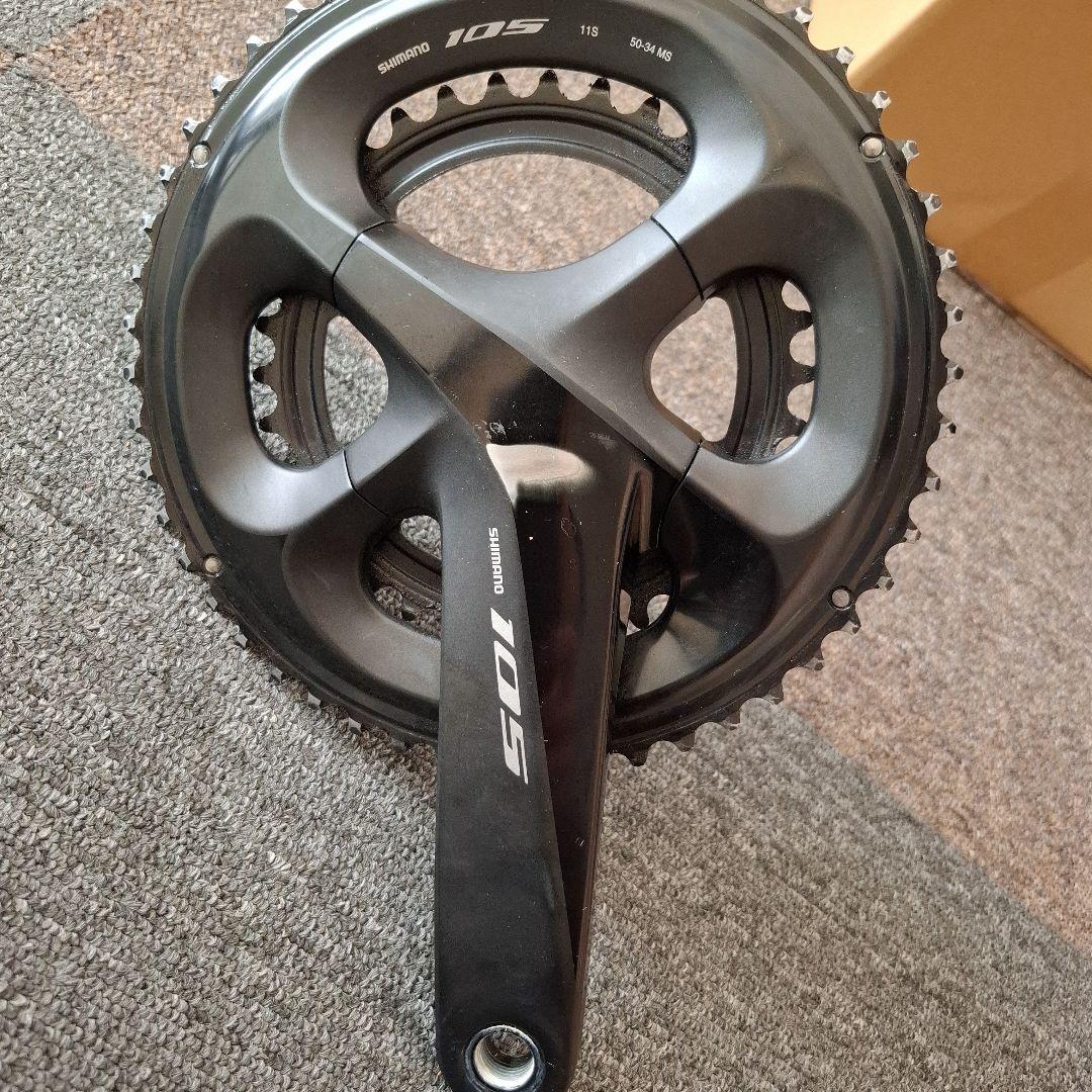 SHIMANO 105 クランクセット 11速 50-34T 165m