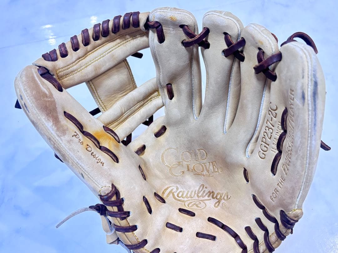 【良好】ローリングス 軟式 内野手用グローブ 大人用　11 3/4インチ