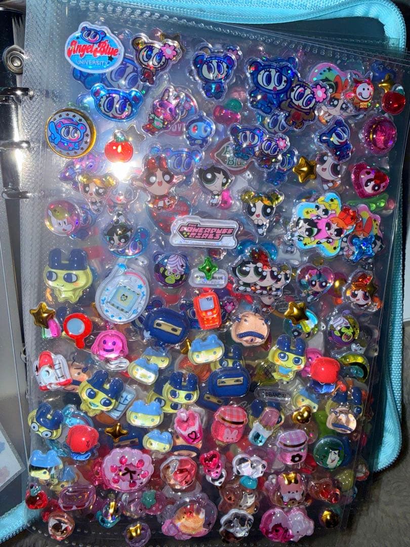 ディズニープチドロ サンリオボンボンドロップシールドデカシール帳完成品❤︎