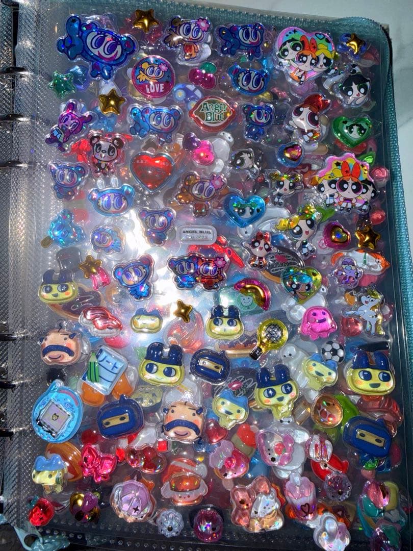 ディズニープチドロ サンリオボンボンドロップシールドデカシール帳完成品❤︎