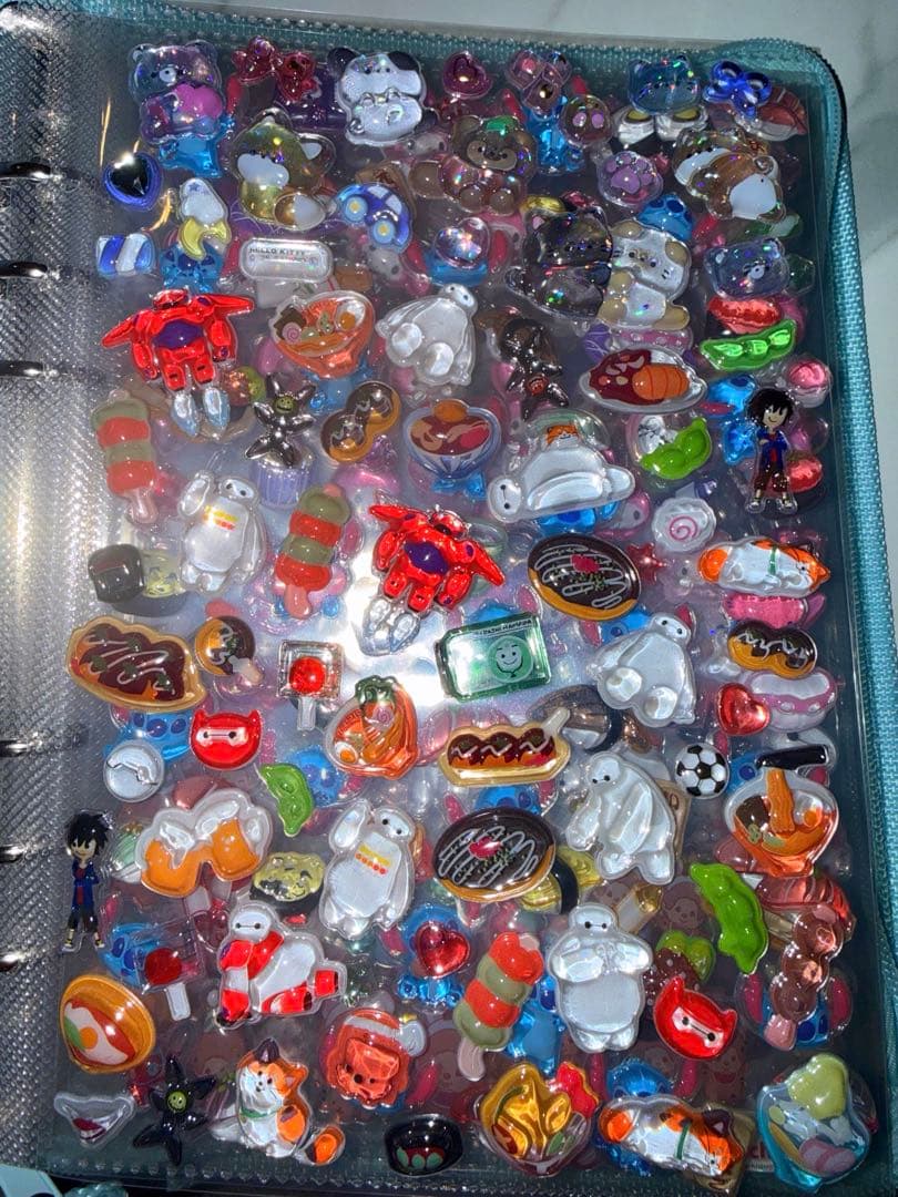 ディズニープチドロ サンリオボンボンドロップシールドデカシール帳完成品❤︎