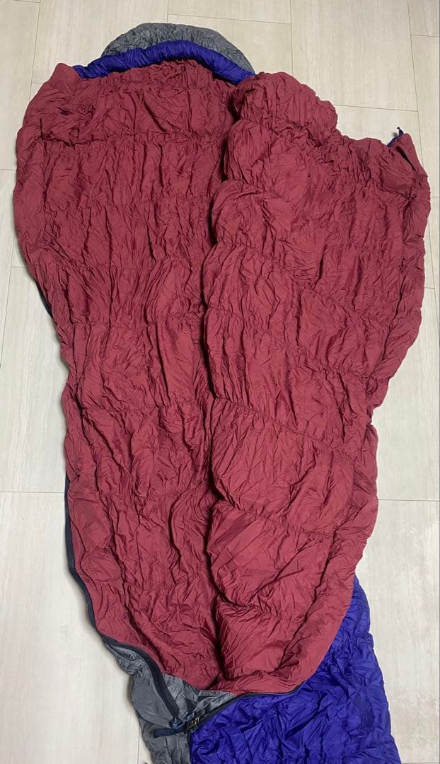 美品！人気の定番！モンベル！高品質 650FP ダウンハガー#2 収納袋付き！