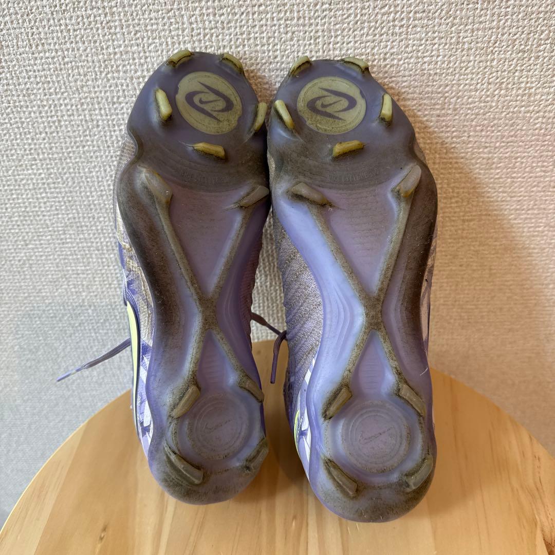 Nike サッカースパイク 紫　24センチ