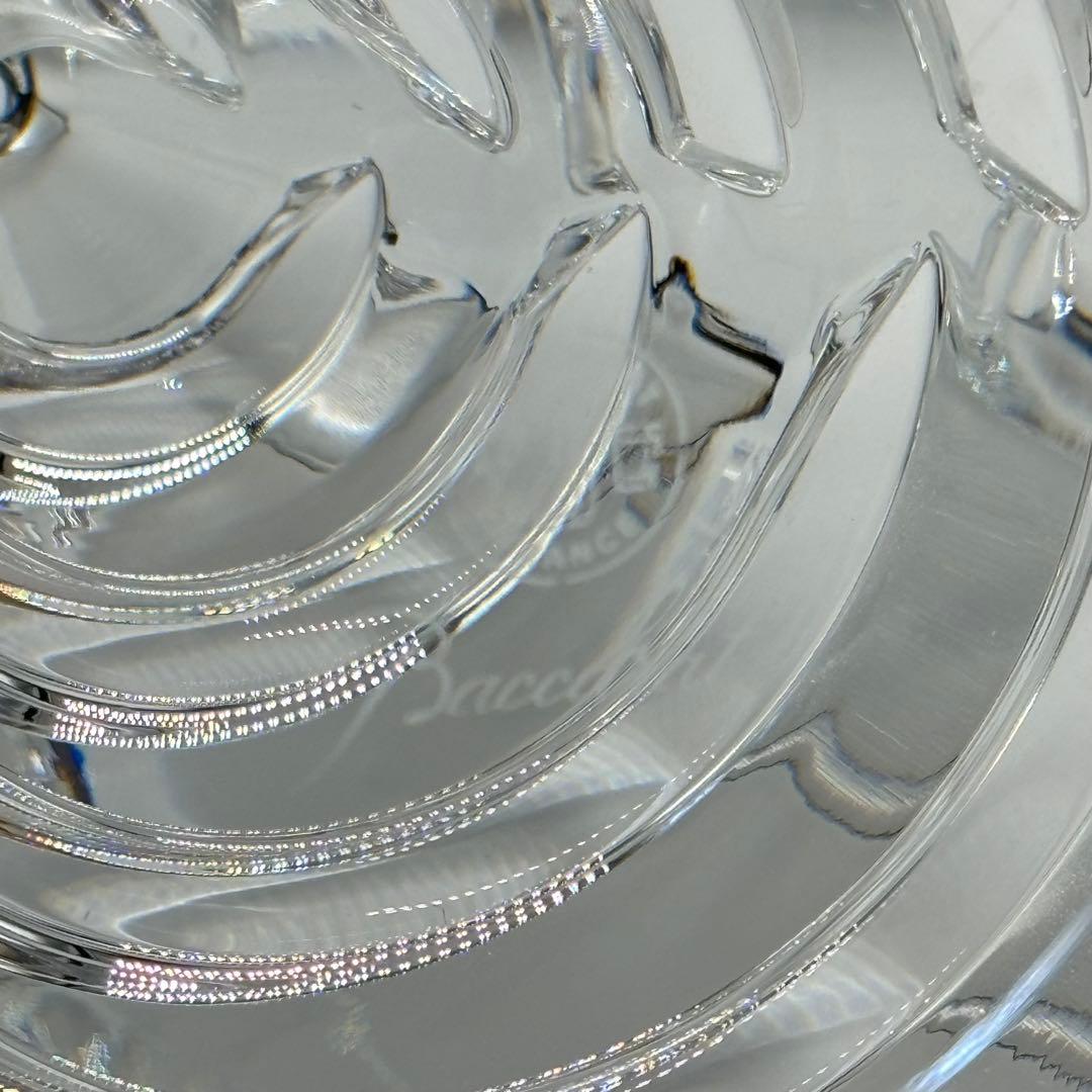 Baccarat クリスタルツリー 置物 オブジェ バカラ クリア クリスタル