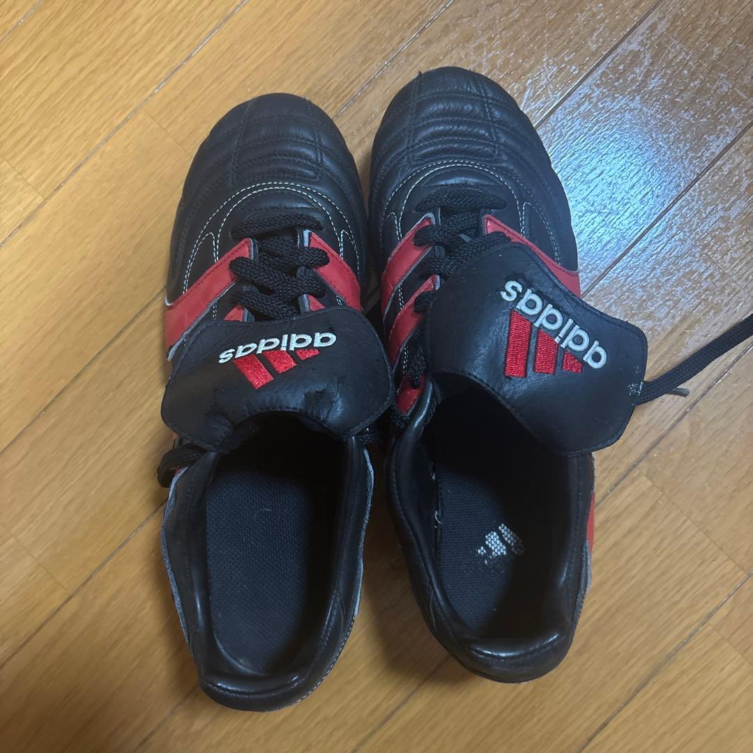 [激レア]adidas サルディーナ　サッカーシューズ 黒/赤
