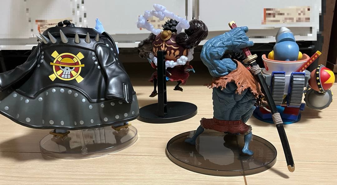 ワンピースフィギュアまとめ売り ルフィ フランキー将軍 ジンベエ