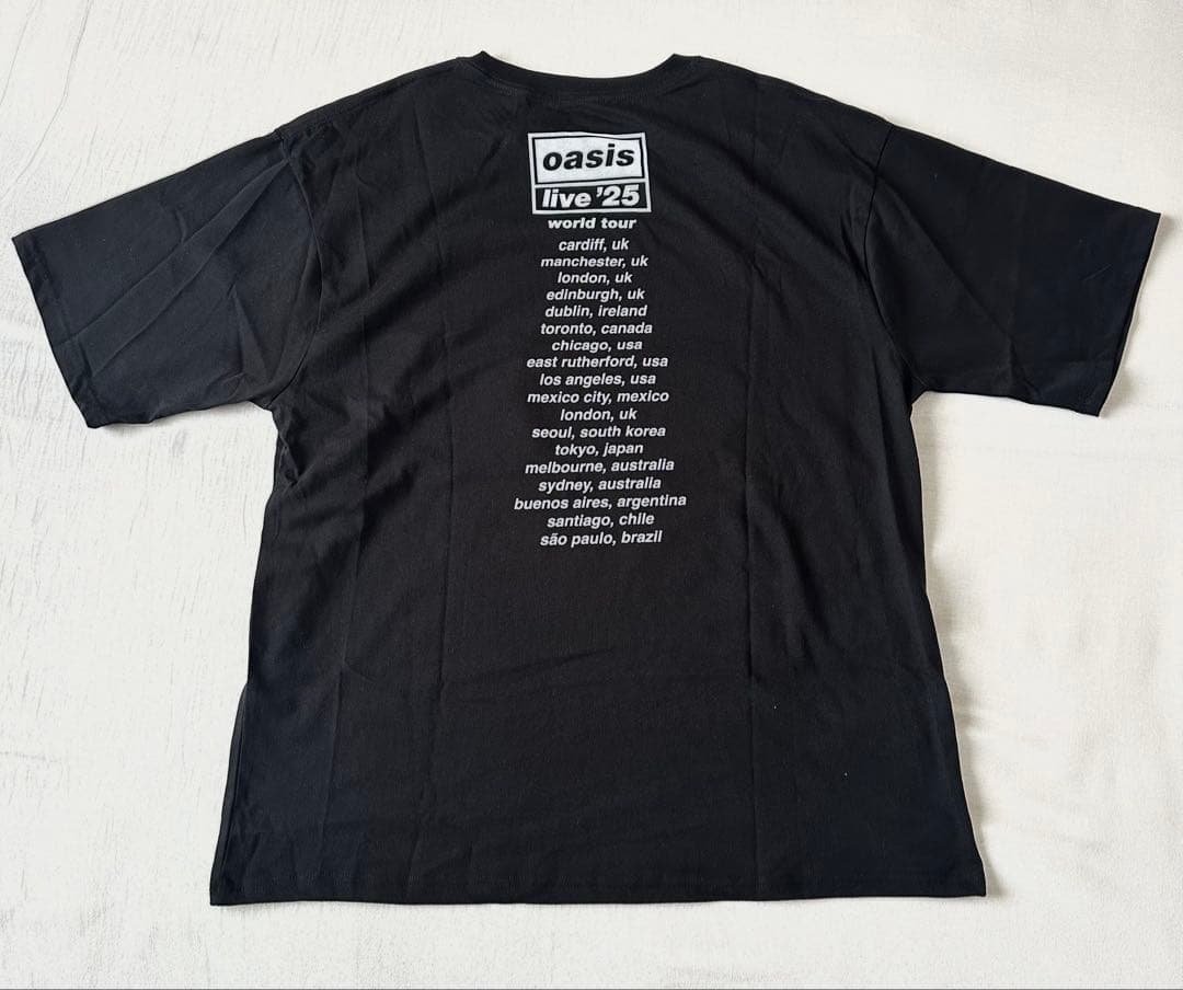 【新品】oasis live '25 ワールドツアー Tシャツ XXL オアシス