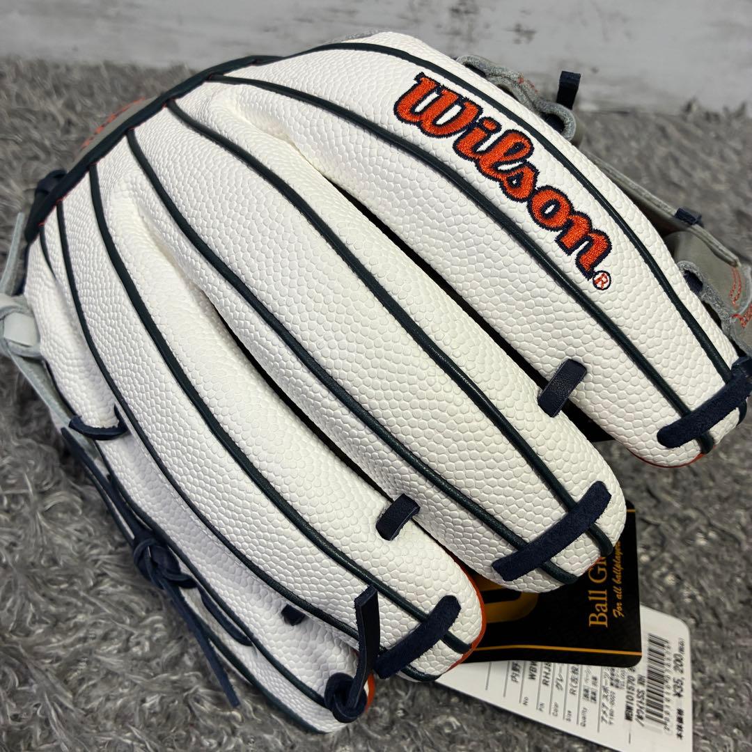 【未使用】Wilson ワナビーヒーロー DUAL 87型 軟式 内野手 左投げ