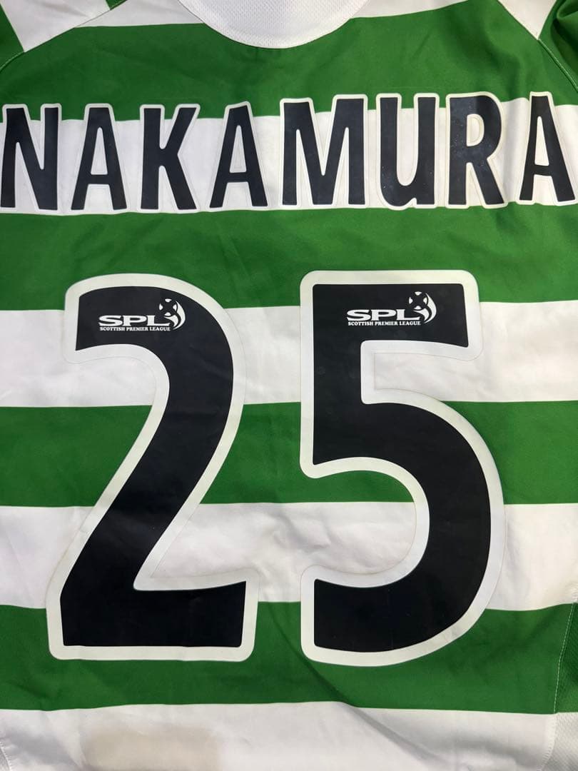 NIKEセルティック NAKAMURA 25 中村俊輔　Mサイズ