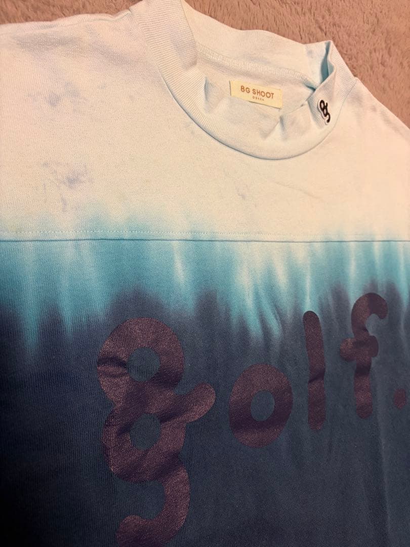 ス*K様 8G SHOOT LOGO PRINT MOCK NECK S/S T