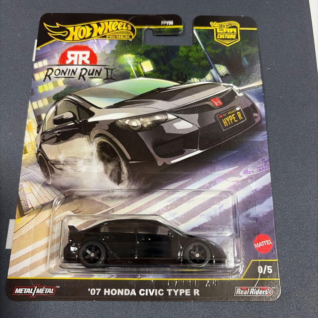 Hot Wheels RONIN RUN 6台セット　(チェイスCIVIC含む)